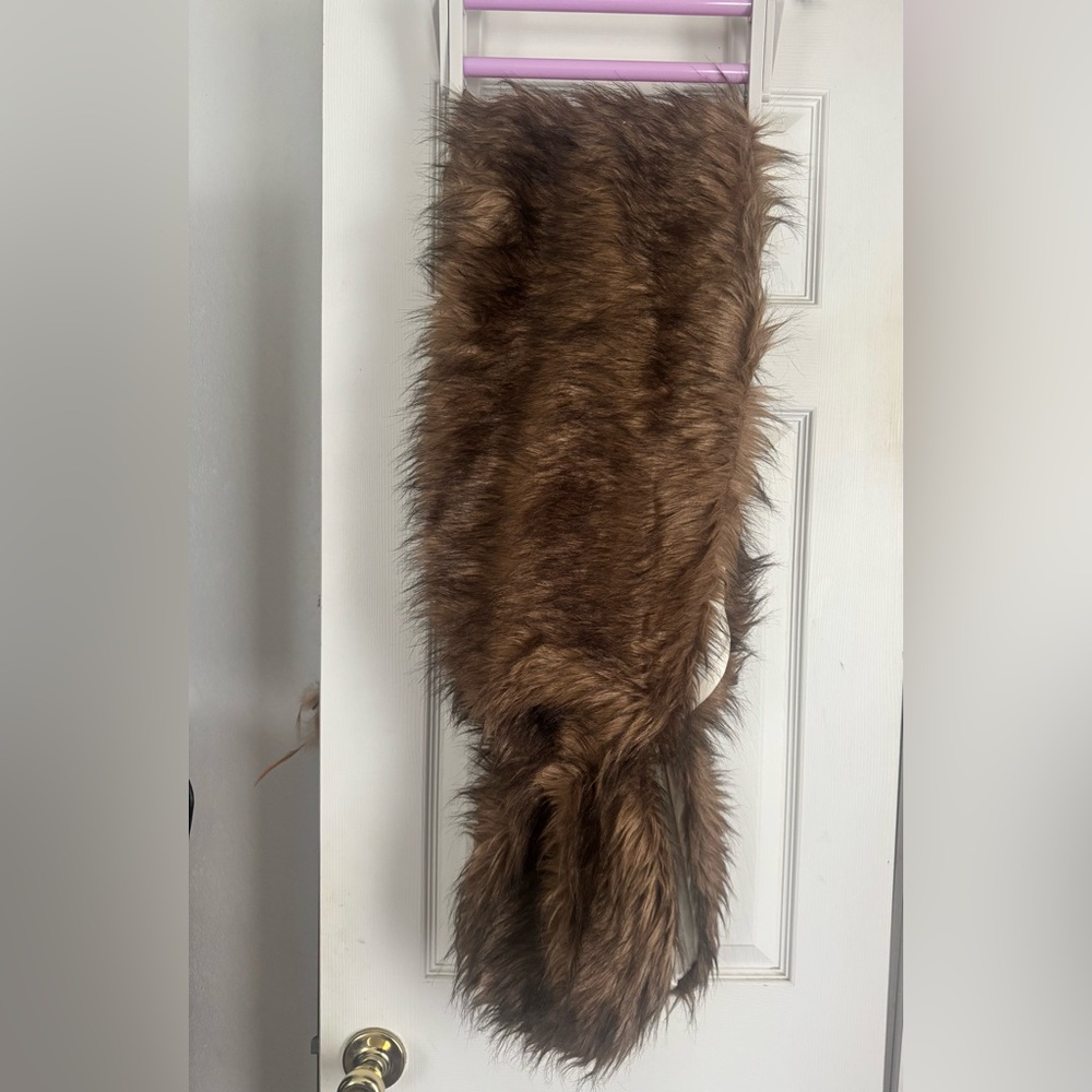 Faux Fur Shawl